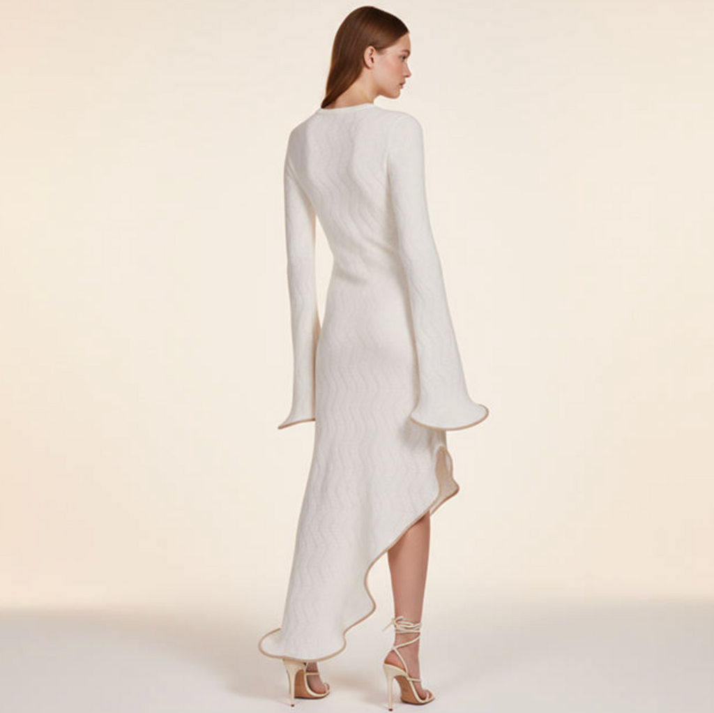 Women’s Mohair Wool Knit Sweater Dress