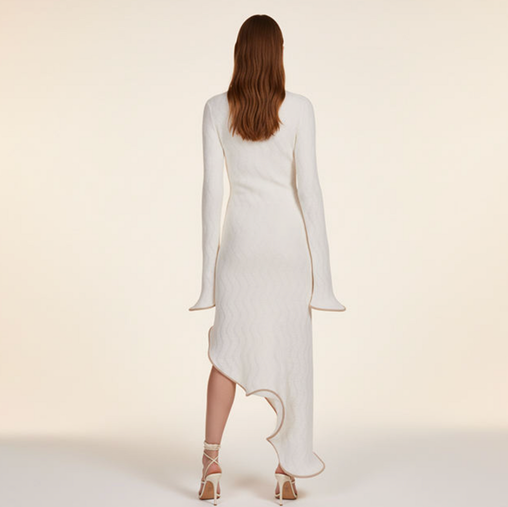 Women’s Mohair Wool Knit Sweater Dress