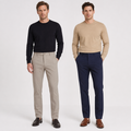 Men's Custom Logo Tech Chino Trousers