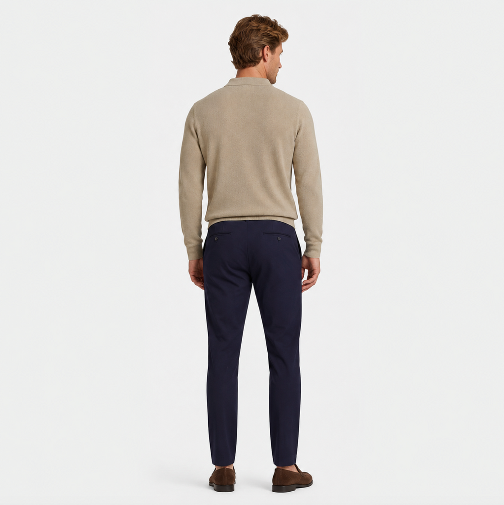 Men's Custom Logo Tech Chino Trousers