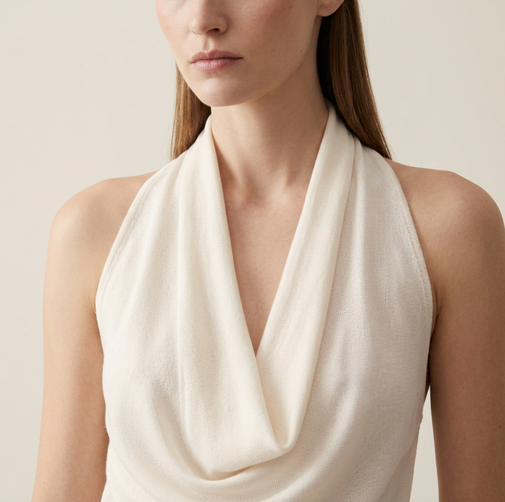 Women’s Halter Neck Knit Top