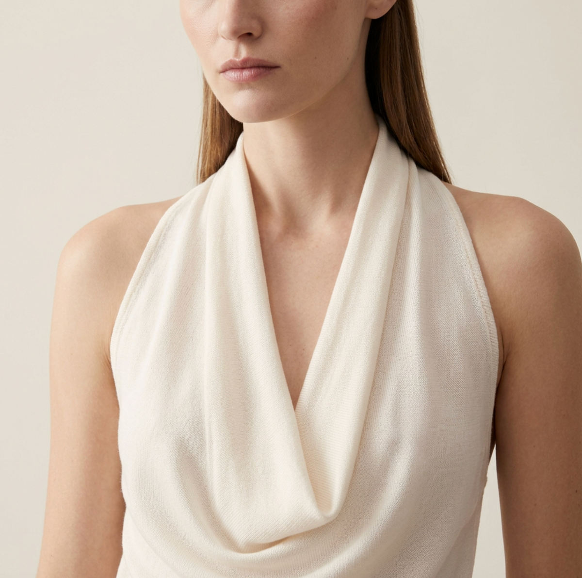 Women’s Halter Neck Knit Top